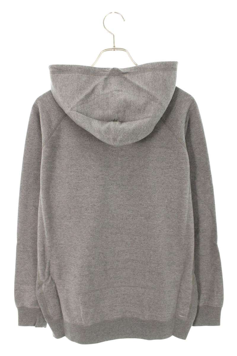 SEQUEL 25SS Logo Print Hoodie Gray Size S