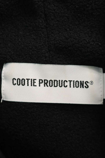 COOTIE Logo Embroidered Hoodie Black Size S