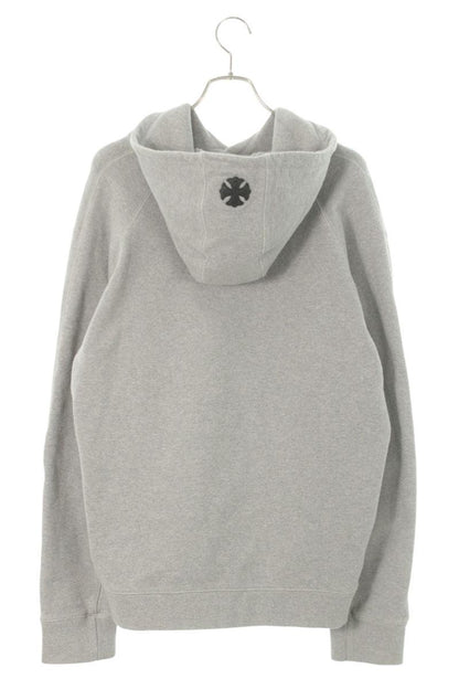 Chrome Hearts GRP Y NOT PLVR HOODIE Grey Calf Size XL