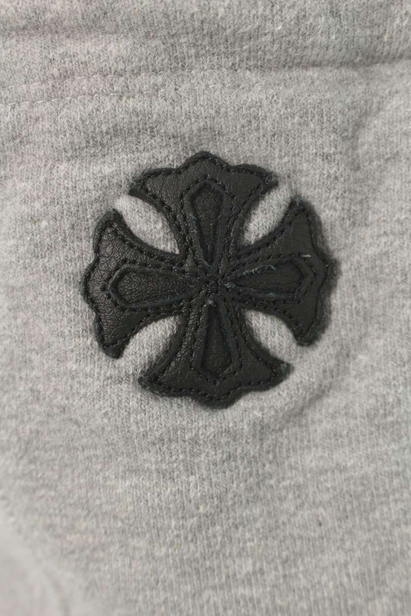 Chrome Hearts GRP Y NOT PLVR HOODIE Grey Calf Size XL
