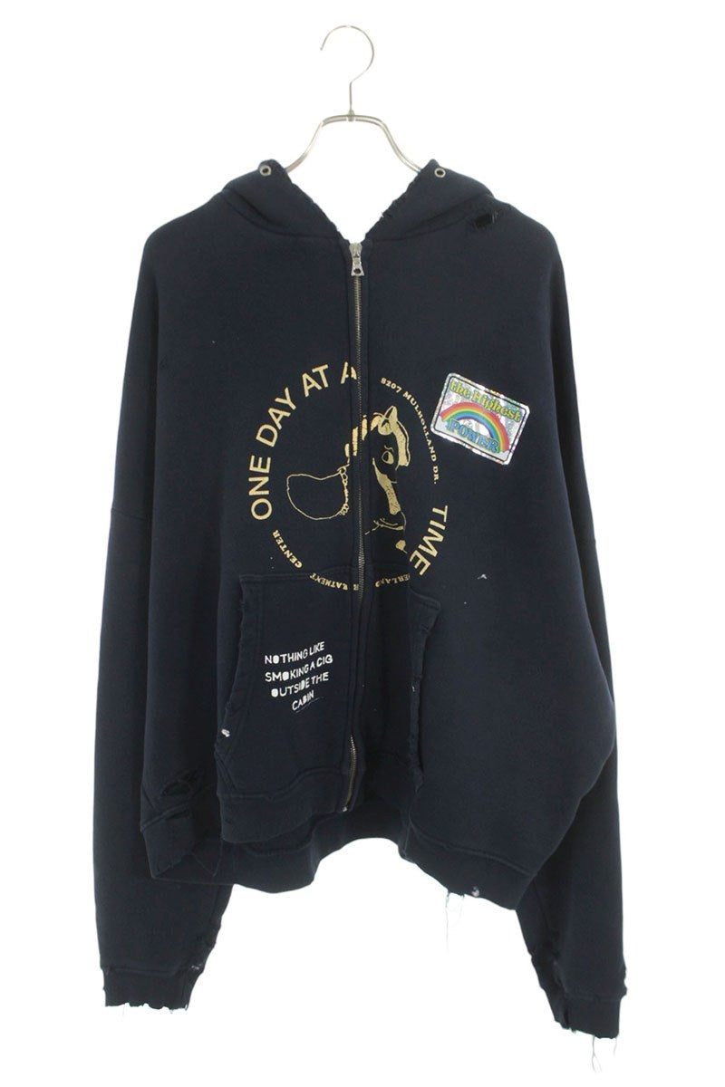 Paly Hollywood TRTMNT CNTR ZIP HD Bijou Zip Hoodie Size XL
