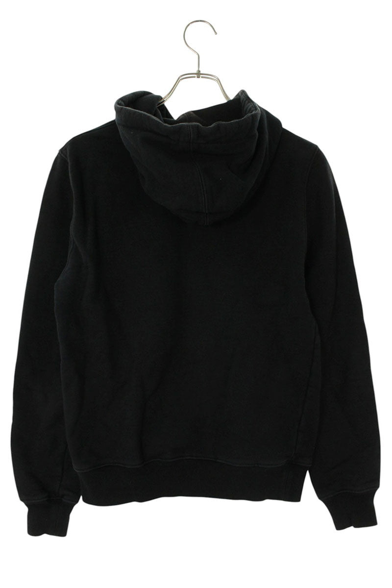 DIOR CD Logo Embroidered Pullover Hoodie Black Size XS
