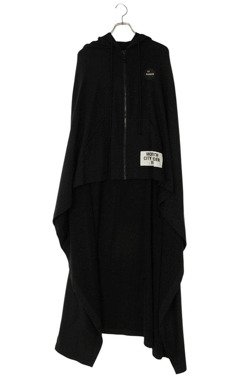 Raf Simons 21SS Zip Up Hoodie Black Size XS