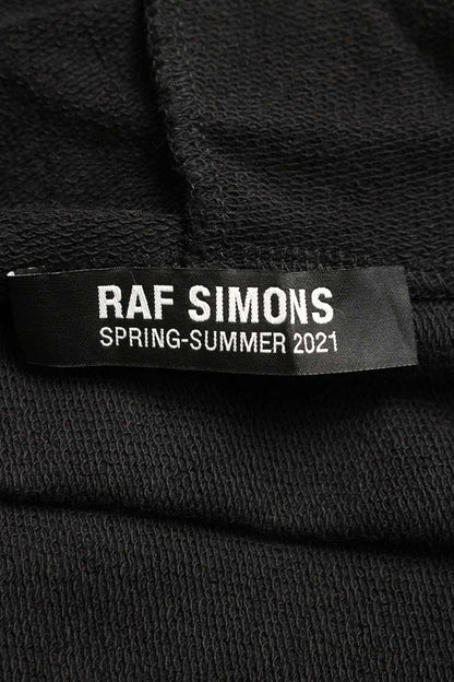 Raf Simons 21SS Zip Up Hoodie Black Size XS