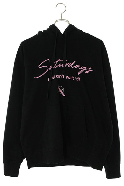 SATURDAYS SURF NYC x Fragment 25AW Logo Print Hoodie Size L