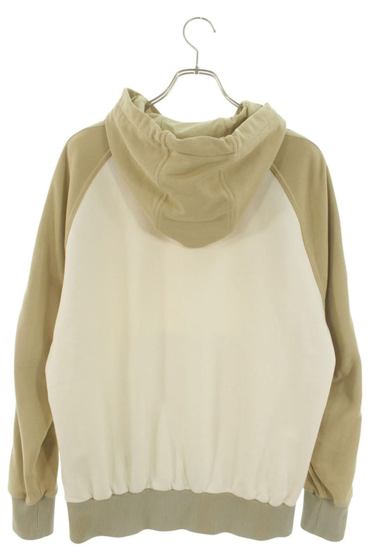 Fendi FF Pullover Hoodie Brown x Beige Size S