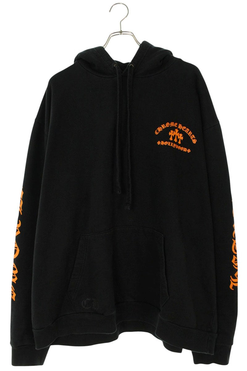 Chrome Hearts Cemetery Cross Print Pullover Hoodie Size XXL