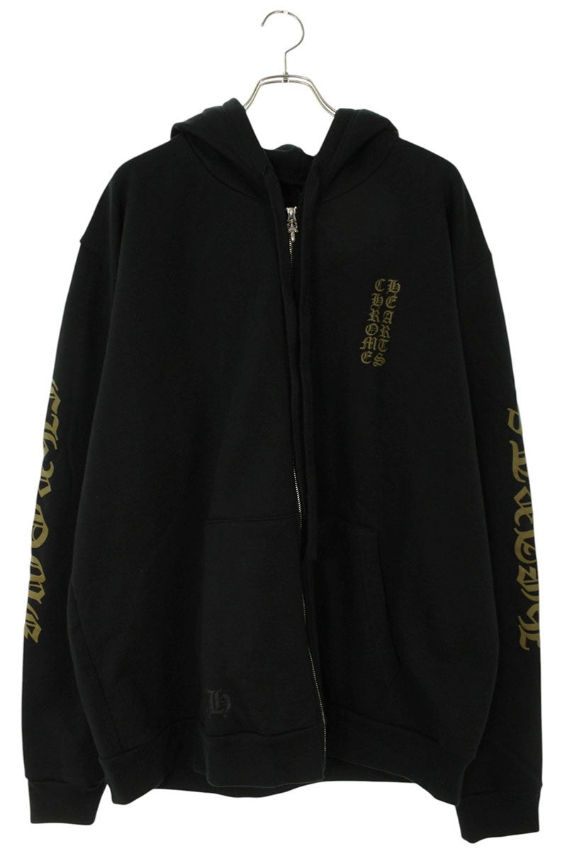 Chrome Hearts SWTSHRT HD ZIP Sleeve Text Multi Size XL