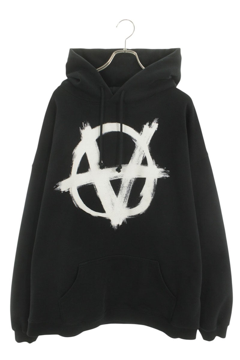 Vetements Pullover Hoodie Black Size XL