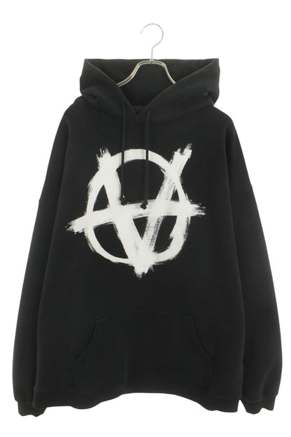 Vetements Pullover Hoodie Black Size XL