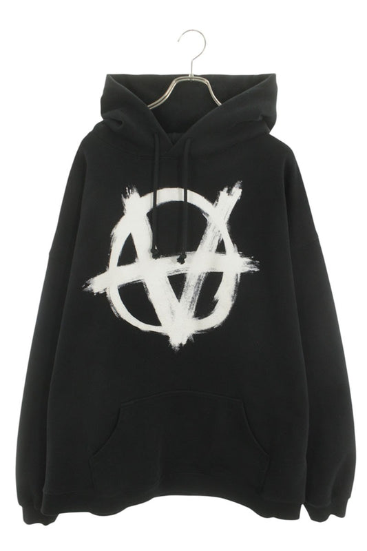 Vetements Pullover Hoodie Black Size XL