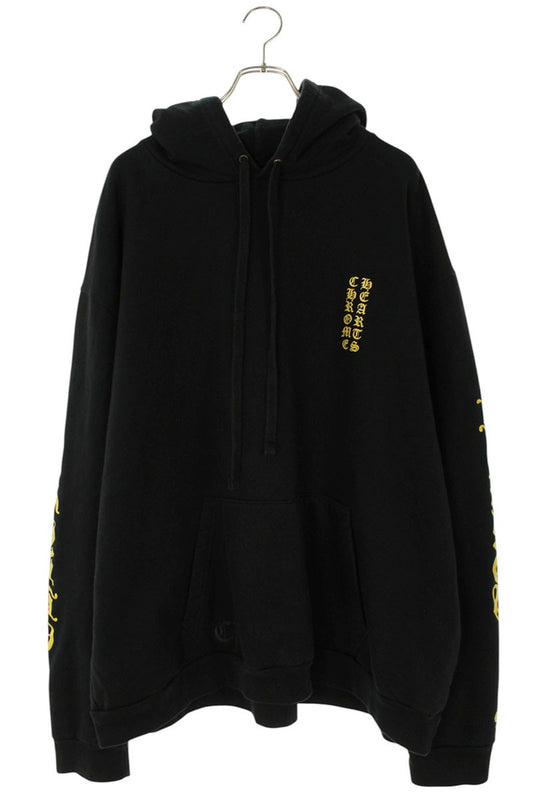 Chrome Hearts SWTSHRT PLVR Sleeve Logo Print Hoodie Size XXL
