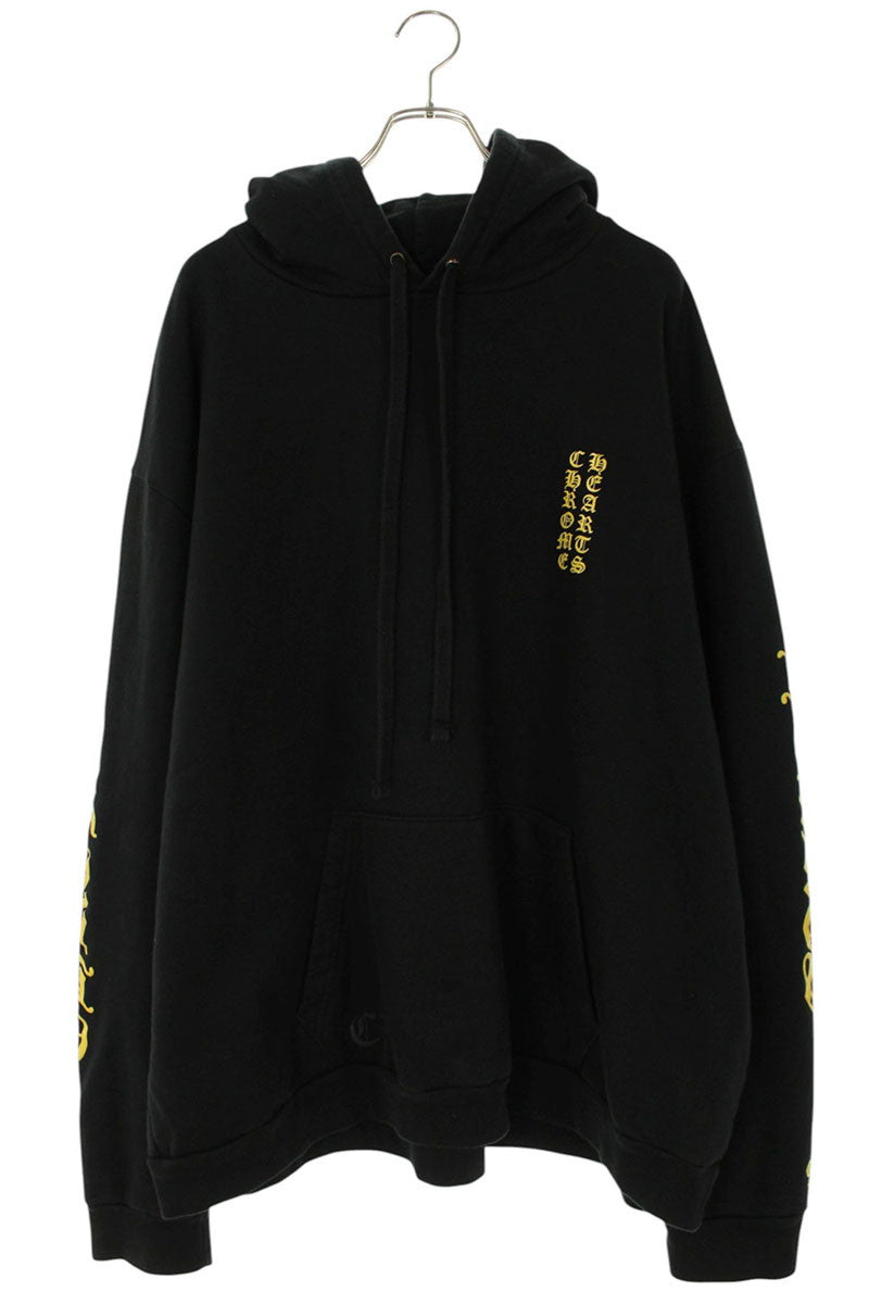 Chrome Hearts SWTSHRT PLVR Sleeve Logo Print Hoodie Size XXL