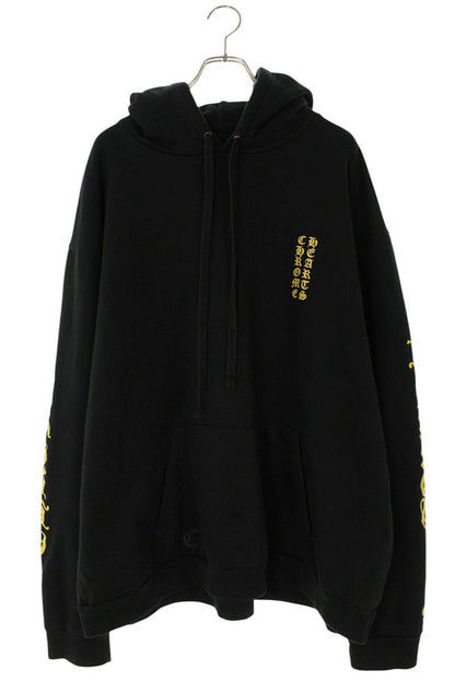 Chrome Hearts SWTSHRT PLVR Sleeve Logo Print Hoodie Size XXL