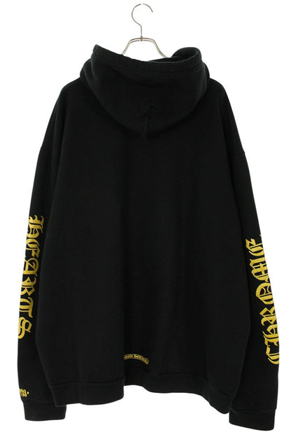 Chrome Hearts SWTSHRT PLVR Sleeve Logo Print Hoodie Size XXL