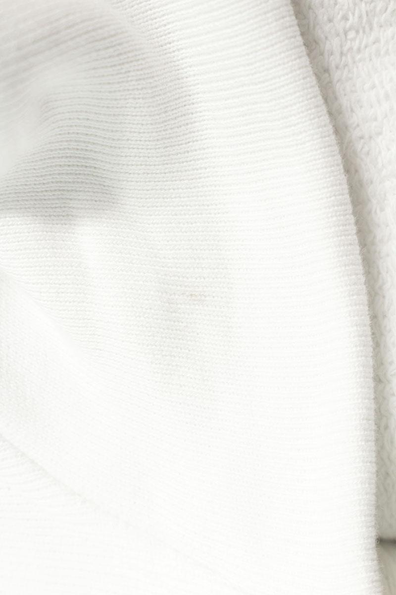 ALEXANDER WANG Logo Zip-Up Hoodie White Size S