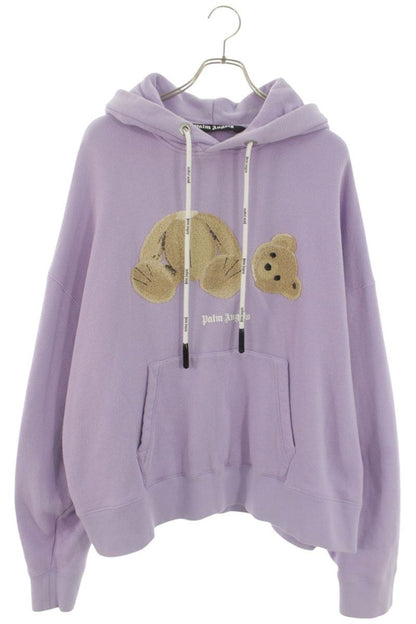 Palm Angels 21AW Pullover Hoodie Purple x Brown Size L