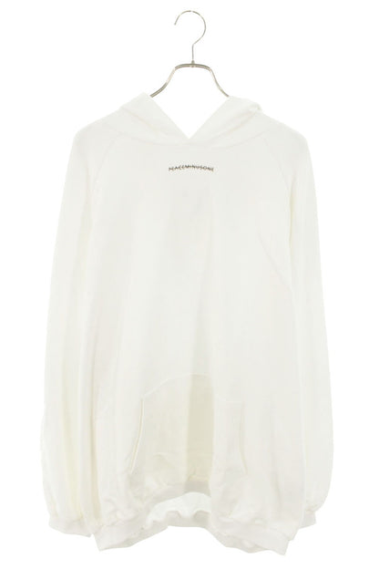 Japanese Brand Logo Print Pullover Hoodie White Size XXL