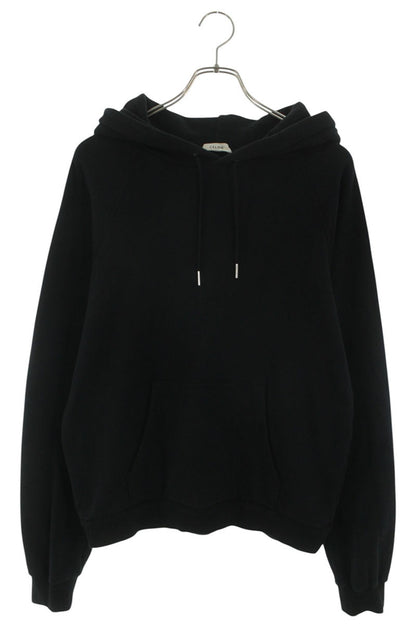 CELINE Invitation Logo Pullover Hoodie Black Size L