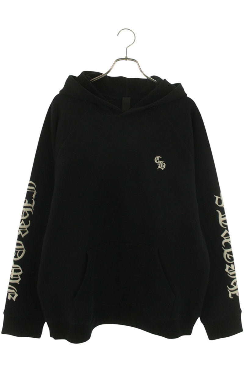 Chrome Hearts SLO RIDE CH Logo Embroidered Hoodie Size XL