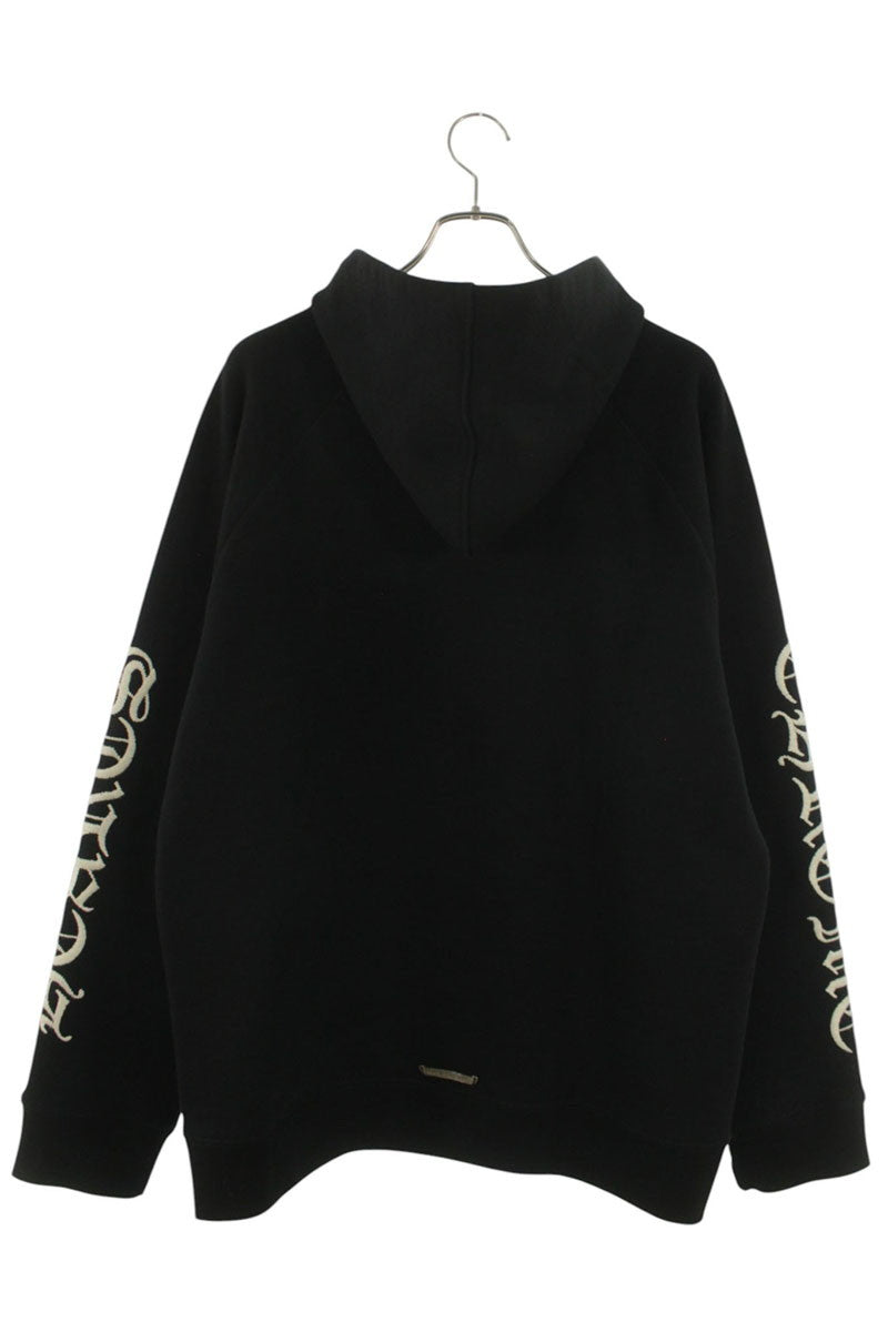 Chrome Hearts SLO RIDE CH Logo Embroidered Hoodie Size XL