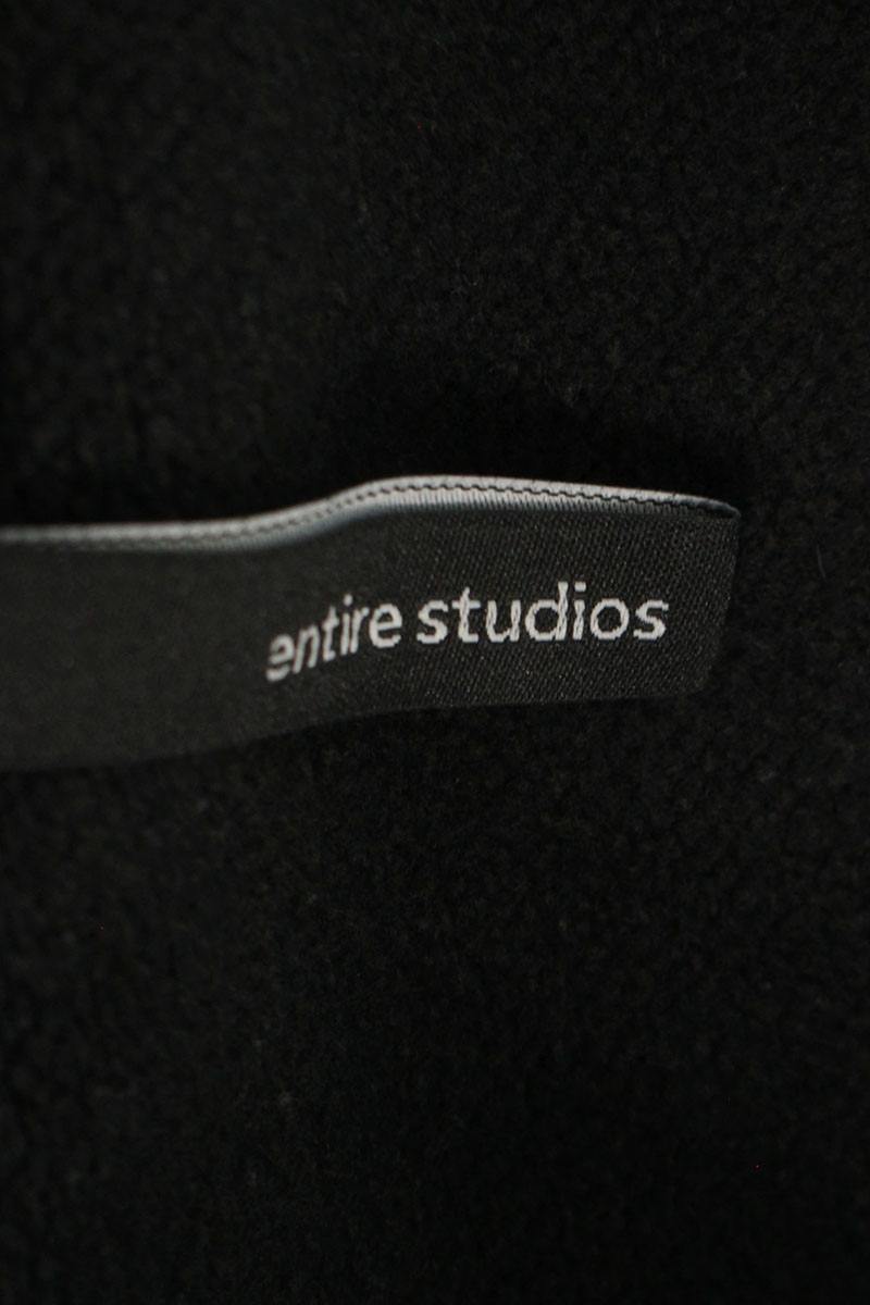 entire studios Washed Full Zip-Up Hoodie Gray Size S