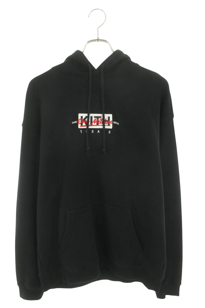KITH One Million Box Logo Hoodie Black Size L