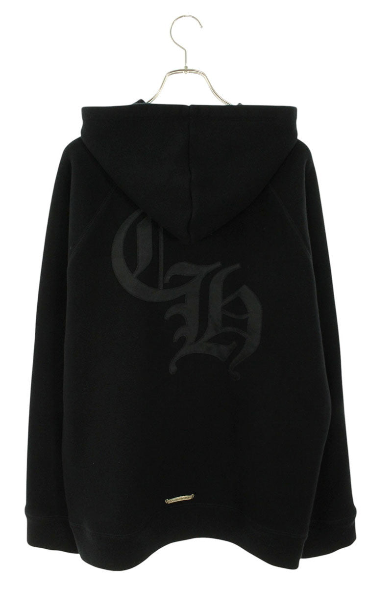 Chrome Hearts HOODIE CH Logo Embroidered Hoodie Size XL