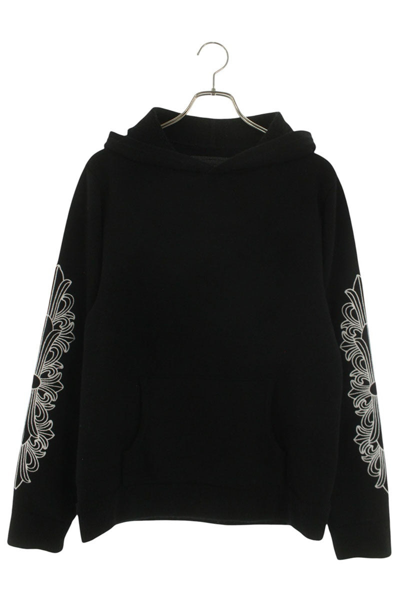 Chrome Hearts Cashmere Floral Sleeve Embroidered Size S