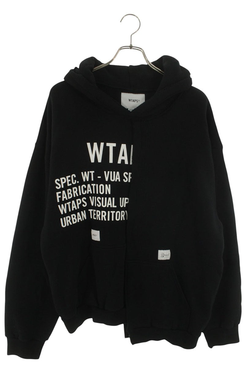 Wtaps Reconstructed Pullover Hoodie Black Size XL