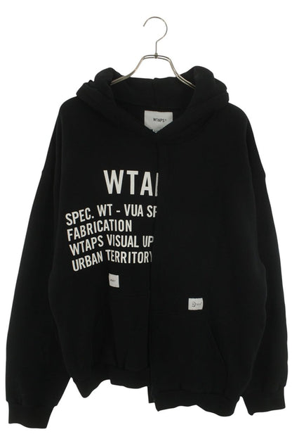 Wtaps Reconstructed Pullover Hoodie Black Size XL