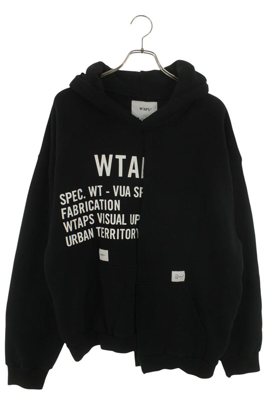 Wtaps Reconstructed Pullover Hoodie Black Size XL