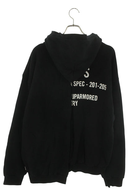 Wtaps Reconstructed Pullover Hoodie Black Size XL