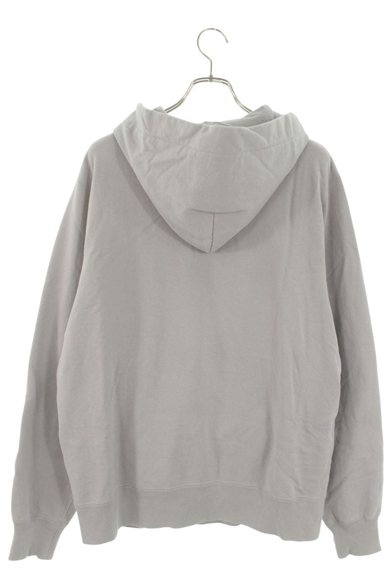 Ambush Design Chain Logo Embroidered Hoodie Gray Size M