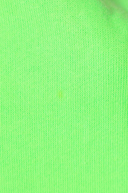 Balenciaga WFP Logo Print Pullover Hoodie Green Size S
