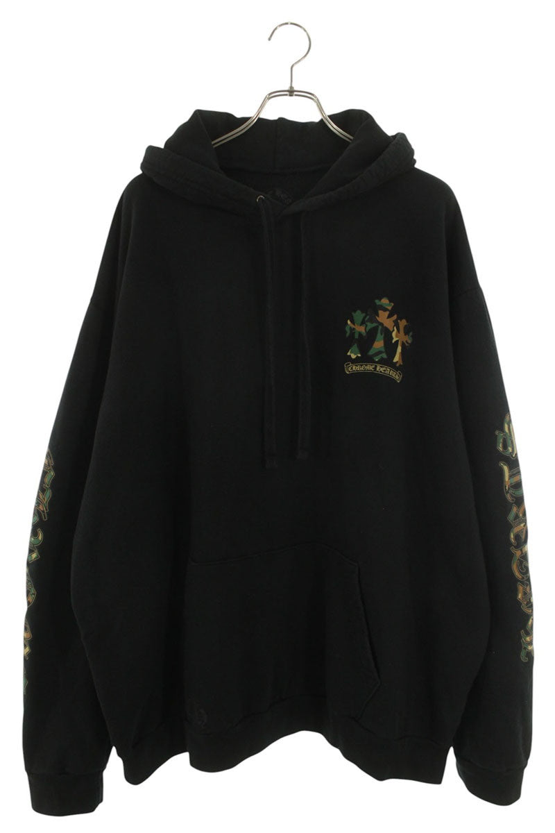 Chrome Hearts SWTSHRT PLVR LTD Camo Horseshoe Print Size XXL