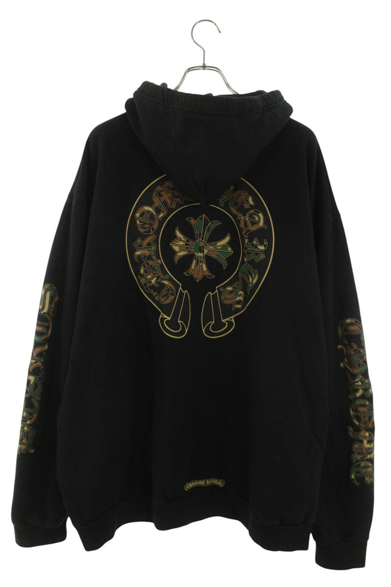 Chrome Hearts SWTSHRT PLVR LTD Camo Horseshoe Print Size XXL