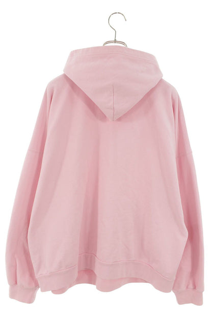 Balenciaga VENEZIA Embroidered Pullover Hoodie Pink Size M