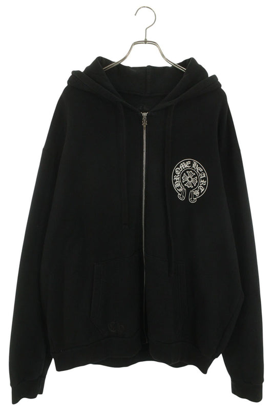 Chrome Hearts LA Limited Back Horseshoe Zip Hoodie Size XL
