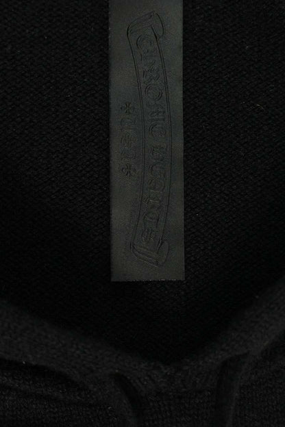 Chrome Hearts Y NOT Cashmere Cross Patch Knit Hoodie Size M