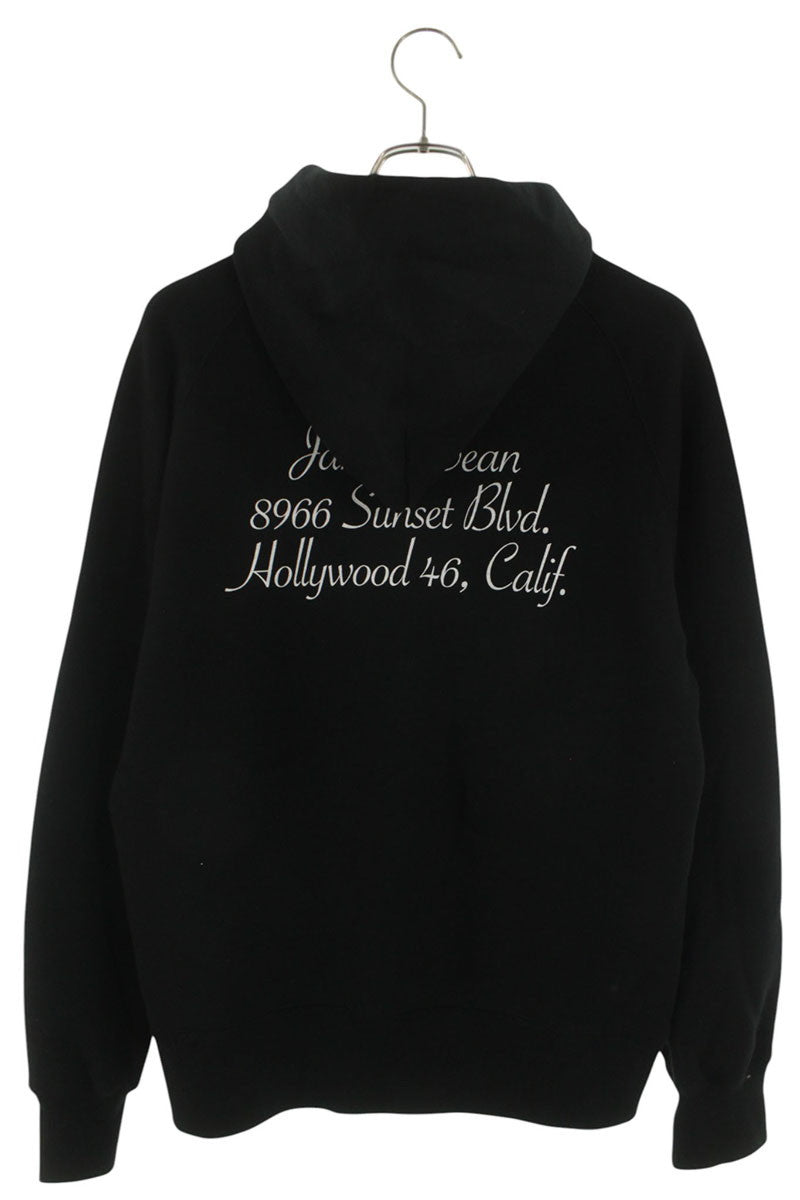 Sacai 25AW James Dean Photo Print Hoodie Black Size M