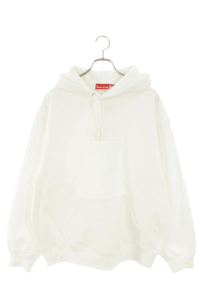 SUPREME 23AW Box Logo Hooded Sweatshirt White Size L