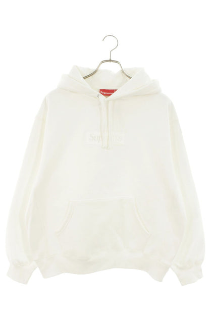 SUPREME 23AW Box Logo Hooded Sweatshirt White Size M