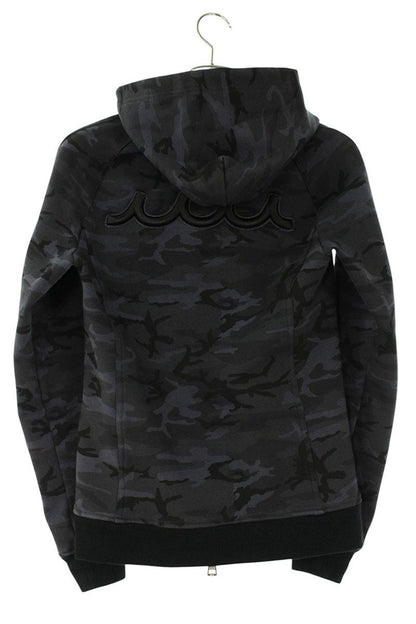 AKM x muta Camo Logo Patch Zip-Up Hoodie Navy Size S