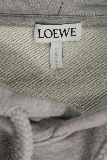 Loewe Pullover Hoodie Gray Size S