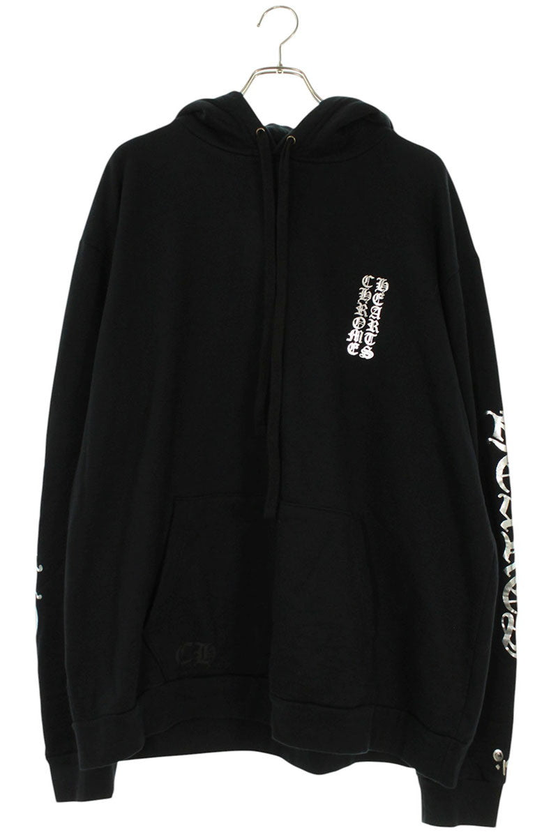 Chrome Hearts 1988 Arm Logo Print Pullover Hoodie Size XL