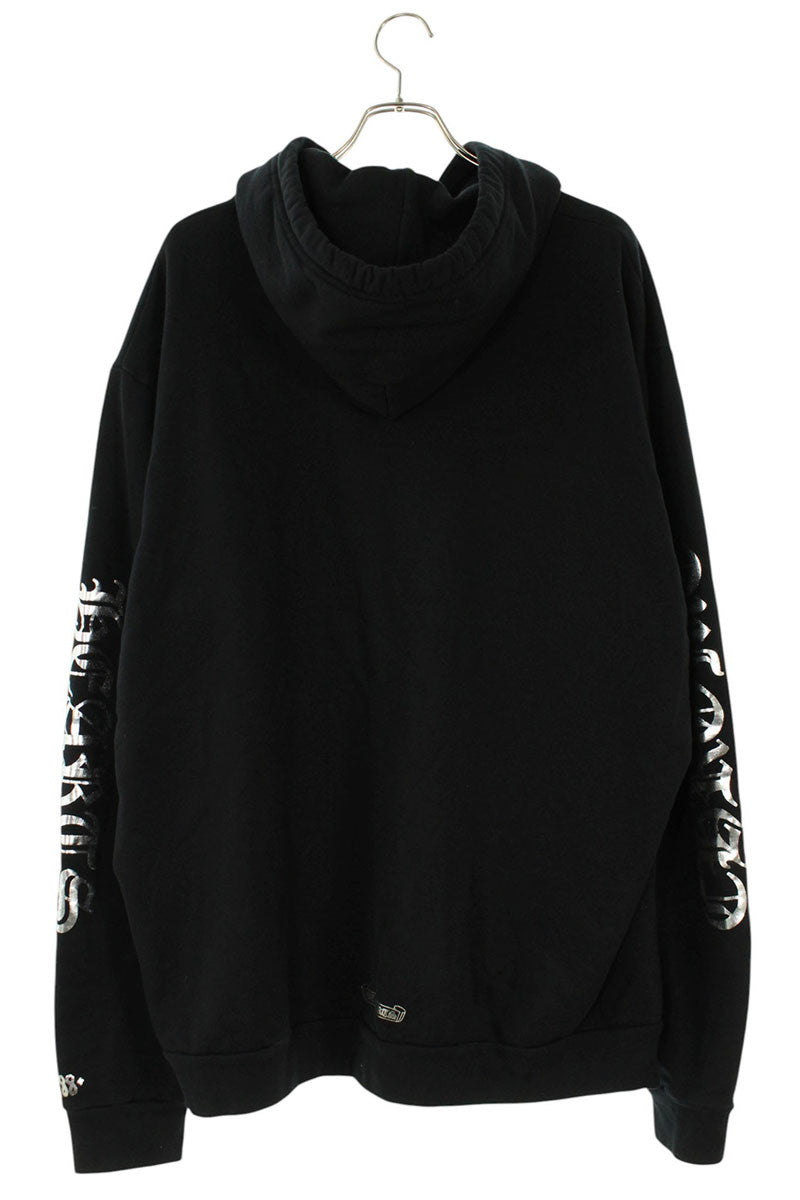 Chrome Hearts 1988 Arm Logo Print Pullover Hoodie Size XL