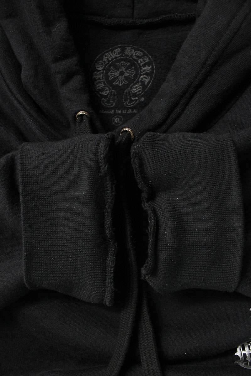Chrome Hearts 1988 Arm Logo Print Pullover Hoodie Size XL