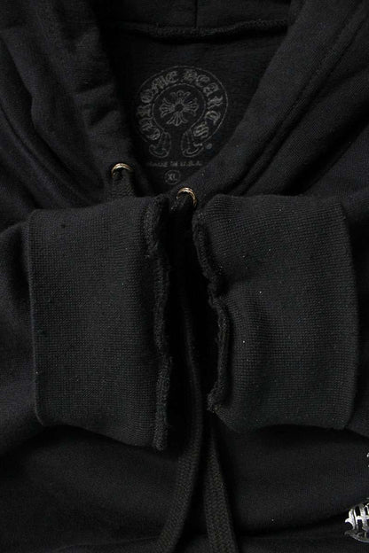 Chrome Hearts 1988 Arm Logo Print Pullover Hoodie Size XL