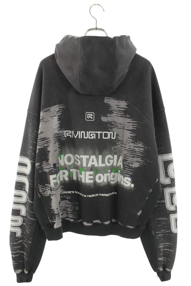 RRR-123 ORIGINS CVA Hoodie Distressed Gray Logo Size M
